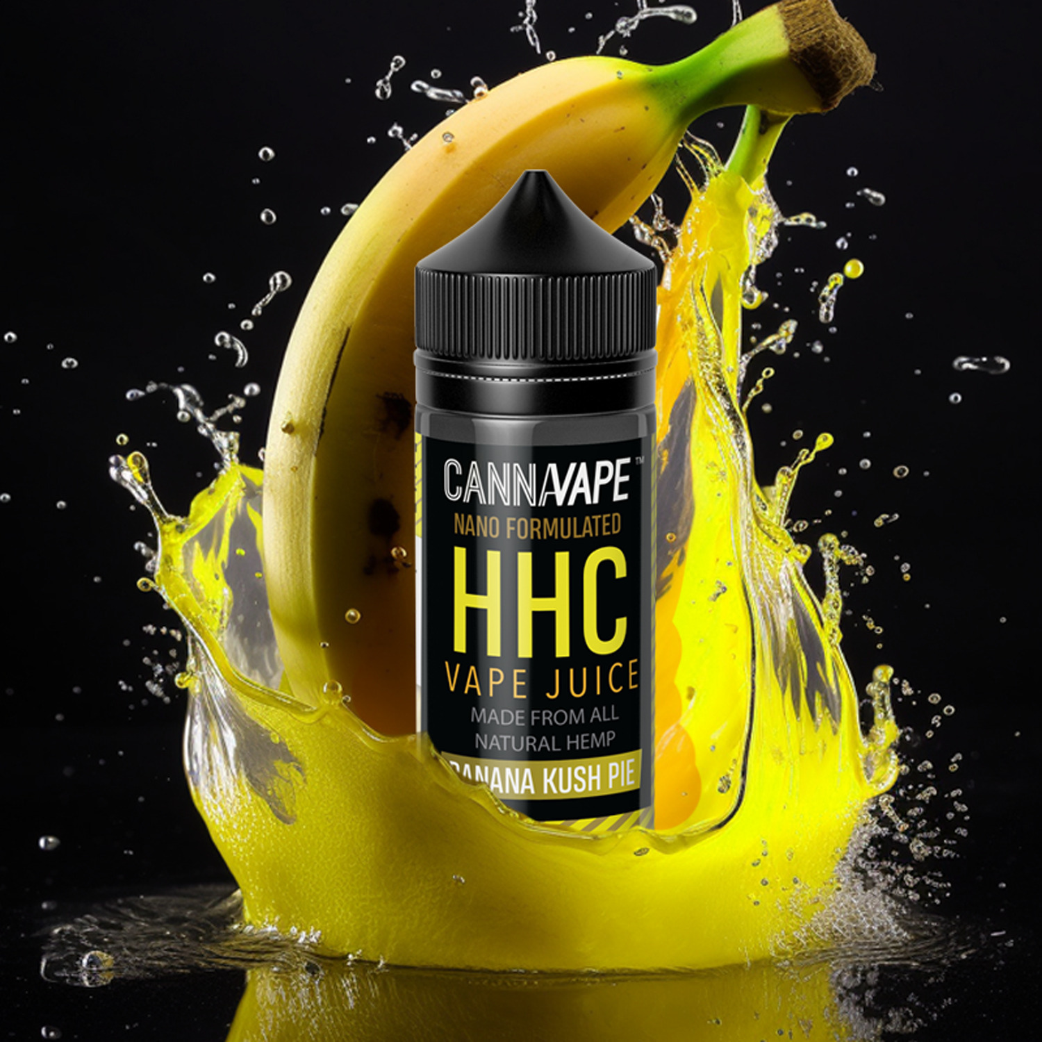 Banana Kush Pie HHC Vape Juice E-Liquid