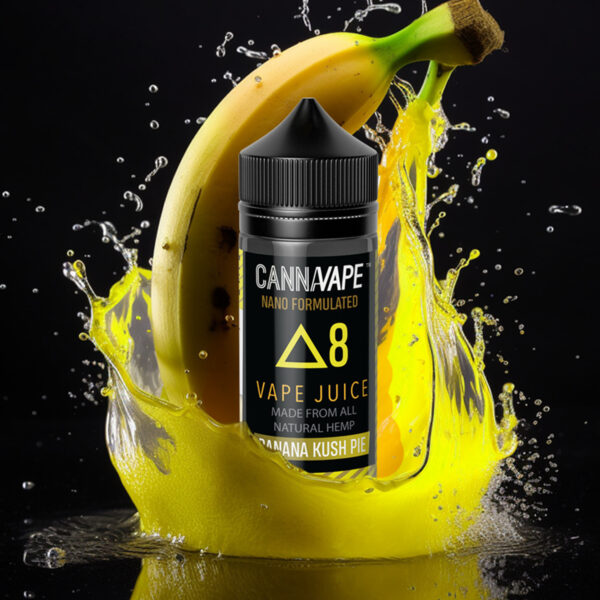 Delta 8 THC Banana Pie Kush Vape Juice