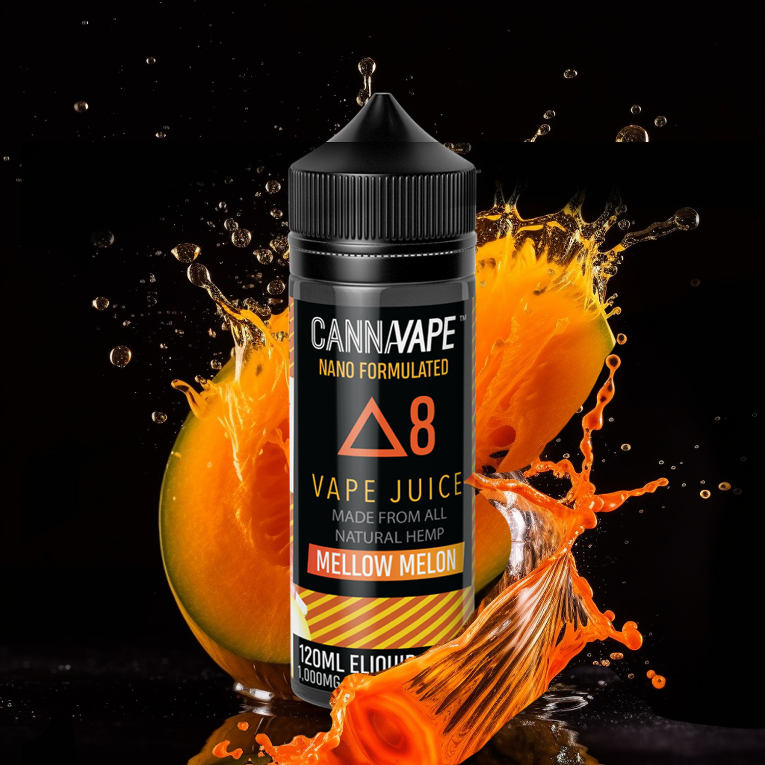 Mellow Melon Delta 8 Vape Juice E-Liquid