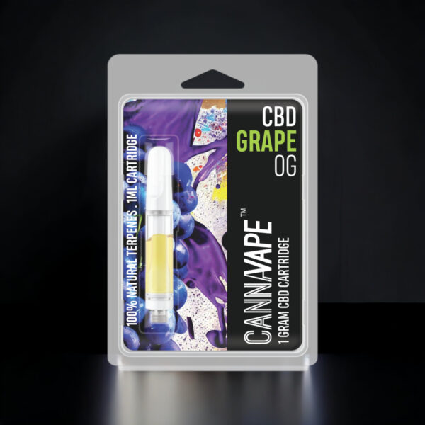 Grape OG CBD Vape Cartridge
