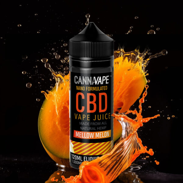 Mellow Melon CBD Vape Juice E-Liquid